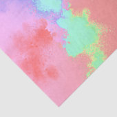 Regenboogverf Tissuepapier (Detail)