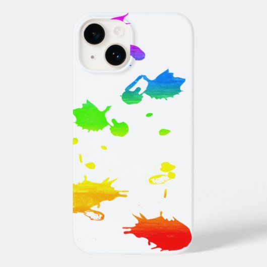 Regenboogverfsplaat Case-Mate iPhone Case (Achterkant)