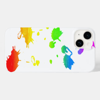 Regenboogverfsplaat Case-Mate iPhone 14 Hoesje