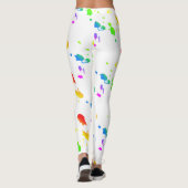 Regenboogverfsplaat Leggings (Achterkant)