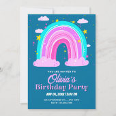 regenboogverjaardag kaart (Voorkant)