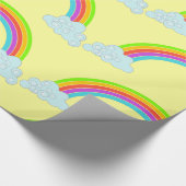 regenboogverlooppapier cadeaupapier (Hoek)