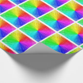 Regenboogverlooppapier Cadeaupapier (Hoek)