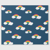 Regenboogverlooppapier Cadeaupapier (Vlak)