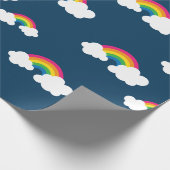 Regenboogverlooppapier Cadeaupapier (Hoek)
