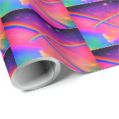 Regenboogverlooppapier Cadeaupapier (Rol Hoek)