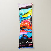 Regenboogvermengd Lichaamskussen (Achterkant (Verticaal))