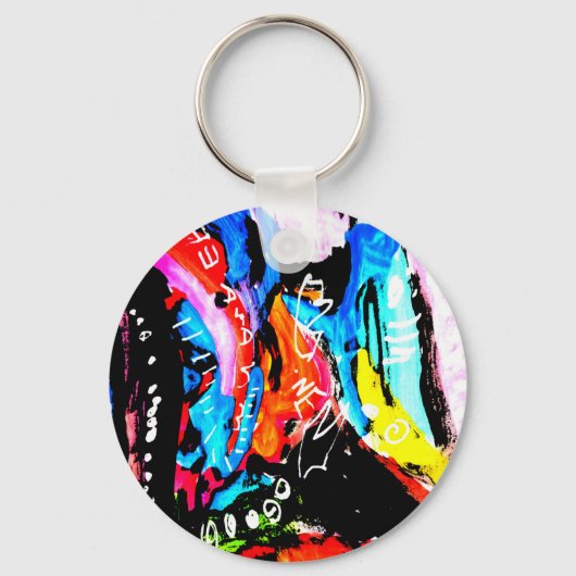 Regenboogvermengd Sleutelhanger (Voorkant)