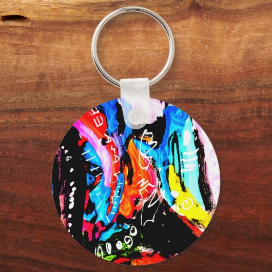 Regenboogvermengd Sleutelhanger (Voorkant)