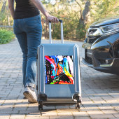 Regenboogvermengd Sticker (Koffer Insitu)