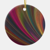 Regenboogversiering Keramisch Ornament (Voorkant)