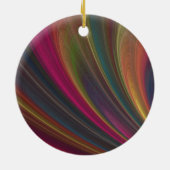 Regenboogversiering Keramisch Ornament (Achterkant)