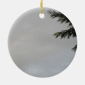 Regenboogversiering Keramisch Ornament (Achterkant)
