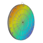 regenboogvervaring dartbord (Voorkant Links)