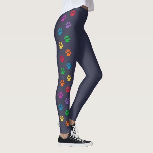 Regenboogverven Leggings (Rechts)