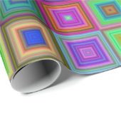 regenboogvierkanten voor het verpakken van papier (Rol Hoek)