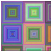 regenboogvierkantjes-weefsel stof (Swatch)