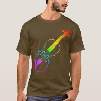 Regenboogviool 1 t-shirt