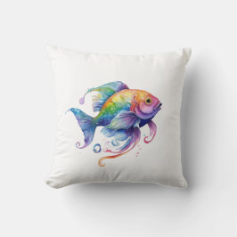 Regenboogvis 1 Klein Kussen