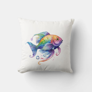 Regenboogvis 1 Klein Kussen