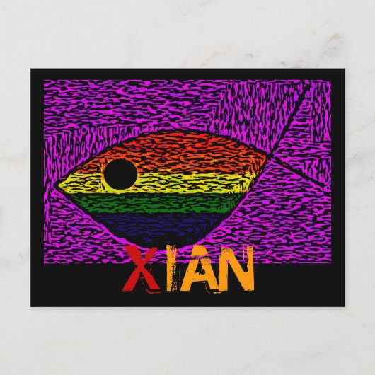 Regenboogvis Briefkaart (Voorkant)