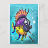 Regenboogvis Briefkaart (Voorkant)