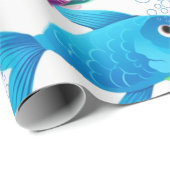 Regenboogvis Frenzy Cadeaupapier (Rol Hoek)