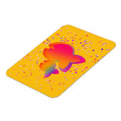 Regenboogvis geel magneet (Linkerzijde)