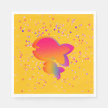 Regenboogvis Kinder Gele Verjaardag