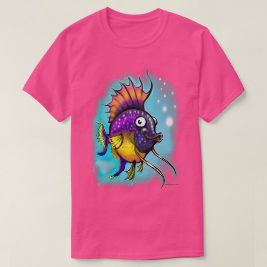 Regenboogvis Klassic TShirt (Design voorkant)