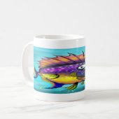 Regenboogvis Koffiemok (Voorkant links)
