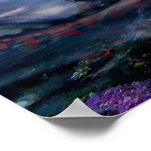 Regenboogvis Poster (Hoek)