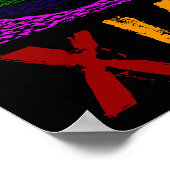 Regenboogvis Poster (Hoek)