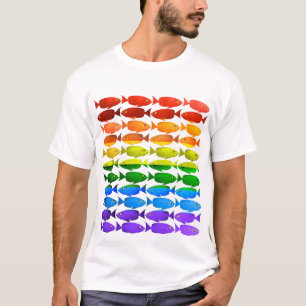 Regenboogvis Pride T-Shirt