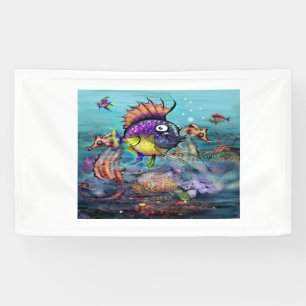 Regenboogvis Spandoek