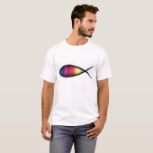 Regenboogvis T-shirt (Voorkant volledig)