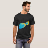 Regenboogvis T-shirt (Voorkant volledig)