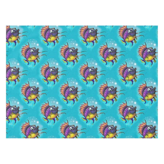 Regenboogvis Tafelkleed (Voorkant (Horizontaal))