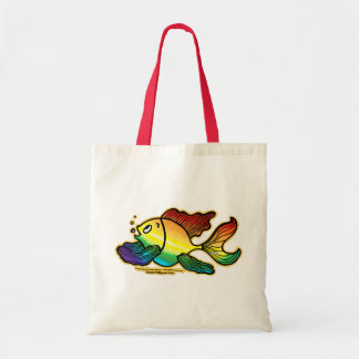 Regenboogvis Tote Bag