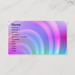 RegenboogVisitekaartje Visitekaartje