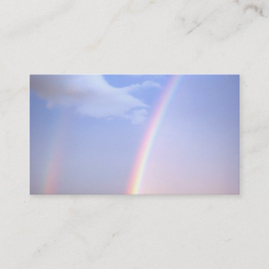 RegenboogVisitekaartje Visitekaartje (Voorkant)