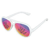 Regenboogvissen Aviator Zonnebril (Gekanteld)
