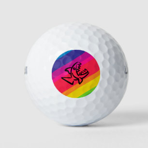 Regenboogvissen Golfballen