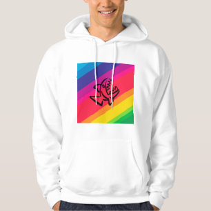 Regenboogvissen Hoodie