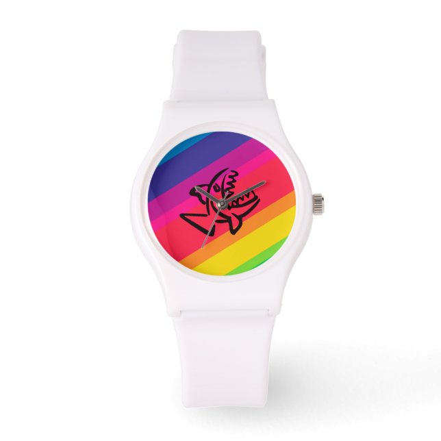 Regenboogvissen Horloge (Voorkant)