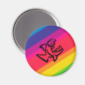 Regenboogvissen Magneet (Voorkant / Achterkant)