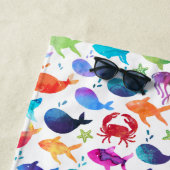 Regenboogvissen onder het Zee Kinder Strandlaken (In situ)