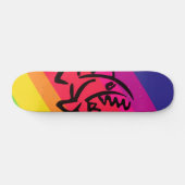 Regenboogvissen Persoonlijk Skateboard (Horizontaal)