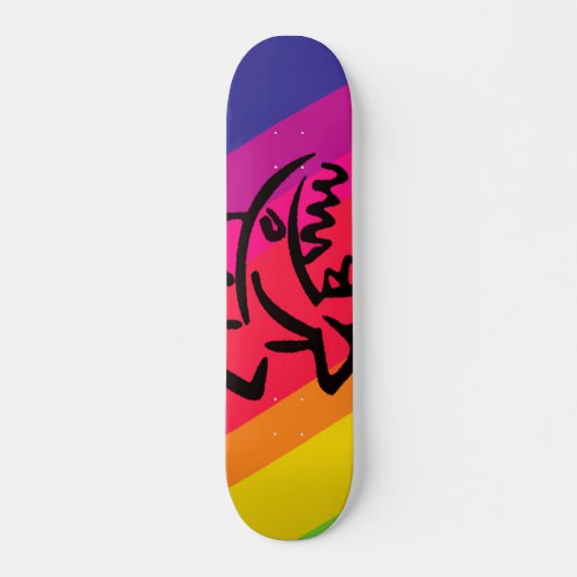 Regenboogvissen Persoonlijk Skateboard (Voorkant)