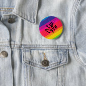 Regenboogvissen Ronde Button 5,7 Cm (In situ)